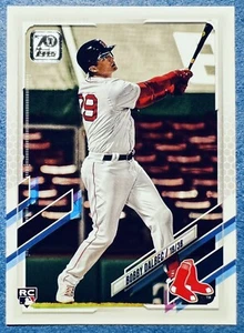 2021 Topps #26 Bobby Dalbec novato radiocontrol Boston Red Sox - Imagen 1 de 3
