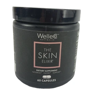 WelleCo The Skin Elixir *Nourish *Glow *Support ~ 60 Capsules BB 10/25 ~SEALED - Picture 1 of 6