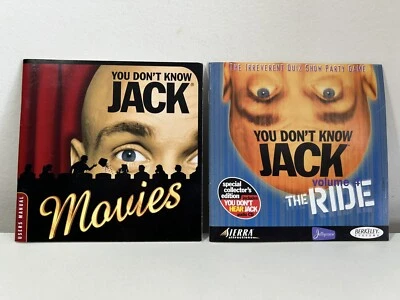 You Don't Know Jack 2X Replacement Guides Instructions PC Game 1996-99 *No CDs - Image 1 of 4