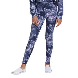 Art Class Girls Size M (7/8) Navy Purple Tie Dye Leggings NWT - Picture 1 of 3