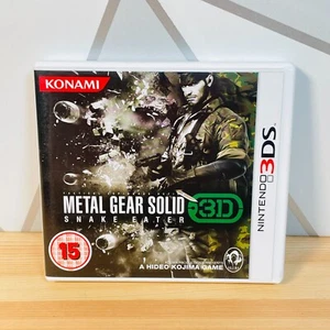 Metal Gear Solid 3D: Snake Eater Nintendo 3DS Shooter Videospiel Cartridge - CIB - Bild 1 von 8