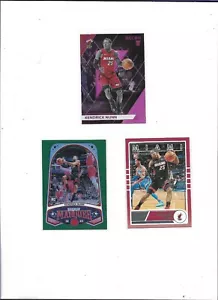 KENDRICK NUNN LOT(3) MARQUEE RC GREEN PARALLEL, RECON RC PINK PARALLEL,CLASSICS - Picture 1 of 1