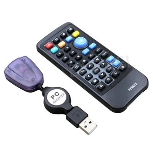 Wireless USB PC Laptop Remote Control Trackball Mice Computer Laptop Media Cente - Picture 1 of 6