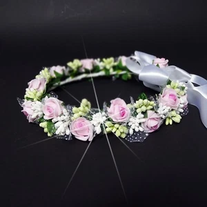 (402) Kommunion Haarschmuck Kopfschmuck Haarkranz KOMMUNIONKRANZ Neuheit - Bild 1 von 5