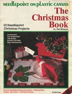 Needlework On Plastic Canvas The Christmas Bppk Pattern Booklet Plaid 7489 - Picture 1 of 8