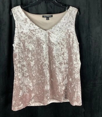 Camisa rosa sin mangas Sharagano talla L para mujer  Foto 1 de 4