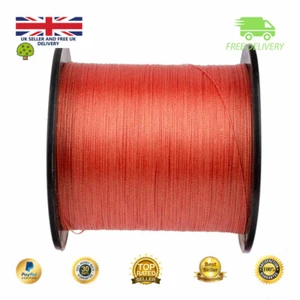 Super Dyneema 100-2000M 45 Pfund Angeln Zopf Karpfen Linie ROT Spod Marker Karpfen Meer - Bild 1 von 3