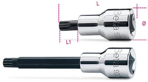 Chiave bussola Beta Utensili 920XZN maschio viti XZN® 1/2" inserti bruniti - Foto 1 di 1