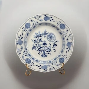 Antiche spade cipolla blu Meissen Germania anteriore e posteriore piastra 10"" prima qualità - Foto 1 di 11