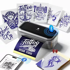 TP31 Wireless Tattoo Stencil Printer Thermal Transfer Machine with 30pcs Paper - Picture 1 of 7