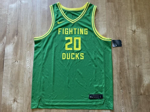 Nike Oregon Ducks Sabrina Ionescu Jersey T Shirt #20 Men’s Size L Large Cover