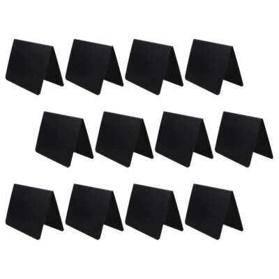 12PCS Tabletop Memo Board Chalk Board Sign Board Kitchen Notes Chalkboard - Image 1 of 4