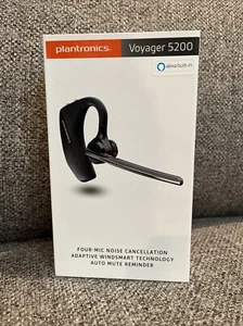 Plantronics "Voyager 5200"Four-Mic Noise Cancellation/Bluetooth Headset(POTE16) - Photo 1 sur 7
