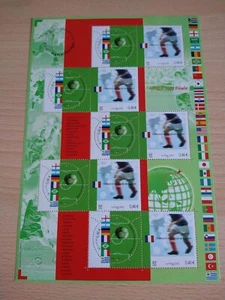 2002 EMISSIONE CONGIUNTA FRANCIA ITALIA MONDIALI DI CALCIO MNH** - Foto 1 di 2