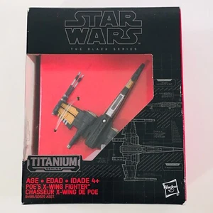 Star Wars Poe’s X Wing Fighter 12 Black Series Titanium Series 2015 Hasbro NEW - Picture 1 of 9