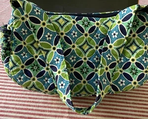 Vera Bradley Green Daisy Daisy Small Maggie Schultertasche Handtasche SCHÖN - Bild 1 von 16