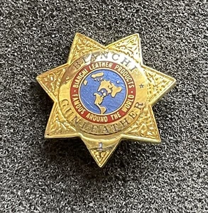 Vintage Blanchi Leather Co. Temecula CA. Badge..TM834 - Picture 1 of 4