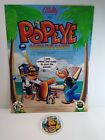 Popeye Saves The Earth Pinball Flyer + Plastic Promo Keychain Original NOS 1993