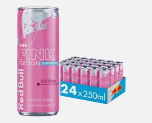 Red Bull Energy Drink Pink Edition (Sugarfree) - 24 x 250ml Palette Dosen Pfand - Bild 1 von 1