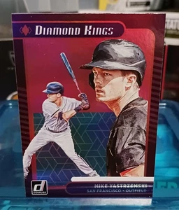 Mike Yastrzemski Diamond Kings Card #28 2021 Donruss Baseball- Giants - Picture 1 of 2