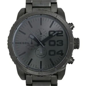 Diesel Men's Double Down DZ4215 Grey Stainless Steel Quartz Watch 50mm - Picture 1 of 9