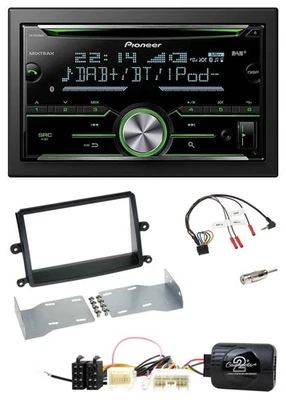 Pioneer Bluetooth Lenkrad DAB 2DIN USB CD Autoradio für Mitsubishi L200 06-15 - Bild 1 von 4