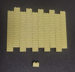 LEGO 100 Olive Green 1 x 2 Masonry Bricks - Picture 1 of 1