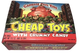 1986 Topps Garbage Pail Kids Cheap Toy Empty Box Container Only Series 1 *Read - Bild 1 von 19