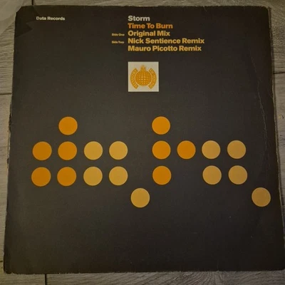 Storm - Time To Burn (2000) 12" Vinyl Excellent  - Image 1 of 4
