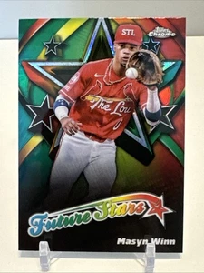 2025 Topps Chrome Future Stars Masyn Winn St. Louis Cardinals #FS-14 - Bild 1 von 2