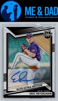 2022 Panini Elite Extra Eidtion #160 Eric Reyzelman Autograph - Image 1 of 2