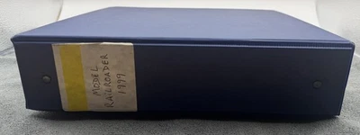 Model Railroader Magazine 1999 Complete 12 Issues in Binder - Image 1 of 4