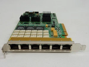 Silicom PEG6BPI6-SD-RoHS SIX Port Gigabit Ethernet PCIe x8 Bypass Server Adapter - Picture 1 of 5