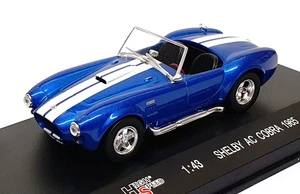 High Speed Maßstab 1:43 43KFB19S - 1965 Shelby AC Cobra - met. Blau/Weiß - Bild 1 von 5