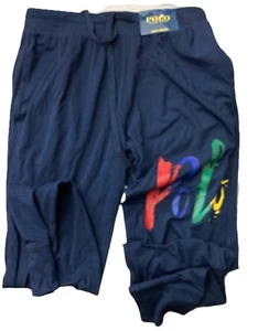 Autentica Polo Ralph Lauren Uomo Sleep Joggers Con Loghi Taglia Media - Foto 1 di 6