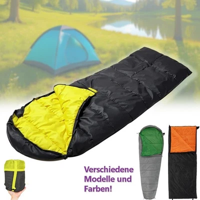 Schlafsack mini ultraleicht Outdoor Sleeping Bag Camping Zelt Festival Decke - Bild 1 von 4