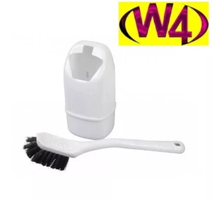 W4 Mini Loo Spazzola e Supporto, Caravan Camper Bagno e WC 38481 - Foto 1 di 2
