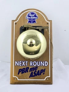 Pabst Blue Ribbon Next Round Sign 16x8" - Picture 1 of 9