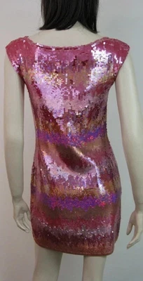 Diane Von Furstenberg Manaus Sequin Dress Petite Size 2 - Image 1 of 4