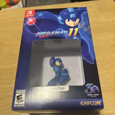 Mega Man Nintendo Switch Megaman 11 Nintendo Switch Amiibo Edition Preowned - Image 1 of 4