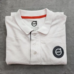 Polo Volvo Blanco Para Hombre 5XL Logo Manga Corta Ropa Automotriz - Imagen 1 de 13