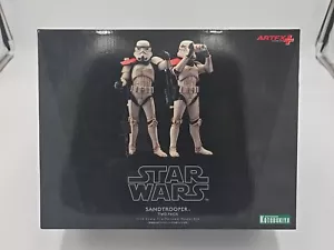 Kotobukiya Star Wars ArtFX+ Sandtrooper 2-Pack 1/10 Scale PVC Statue NEW in Box! - Picture 1 of 6