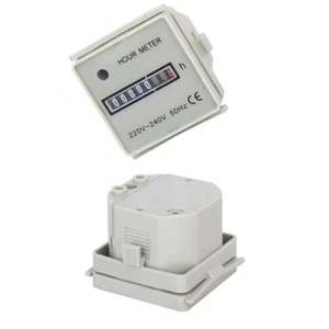 Digital AC 220-240V 50HZ 0-99999.99 Hour Meter Timing Gauge Hourmeter Timer - Bild 1 von 4