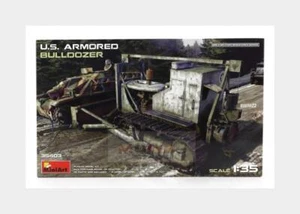 1:35 MINIART Tank Bulldozer U.S. Armored Military Cingolato 1945 Kit MA35403 - Foto 1 di 2