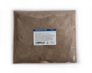 Pure Ground Nutmeg Powder 100g - Premium Quality, Baking and cooking spice. - Picture 1 of 2