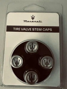 Genuine OEM Maserati Tire Valve Stem Caps P/N 2018111 - Picture 1 of 2