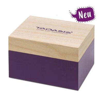 TAOASIS/BALDINI TaoCase Holzbox für 12 ätherische Öle aufklappbar unbestückt Baldini by Taoasis