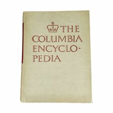 The Columbia Encyclopedia Large Hardcover Book 1964 First Edition Library Decor