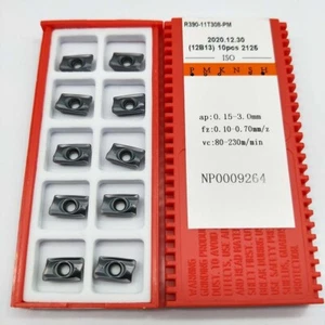 R390-11 T3 08M-PM R390-11T308M-PM 10 PCS Carbide inserts High hardness  milling - Picture 1 of 8
