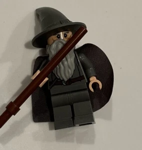 Lego Dimensions Señor de los Anillos Mago Gandalf Minifigura dim001 Con Etiqueta de Juguete - Imagen 1 de 6
